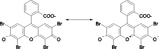 Resonance Forms of Eosin