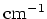 \ensuremath{\mathrm{cm^{-1}}}